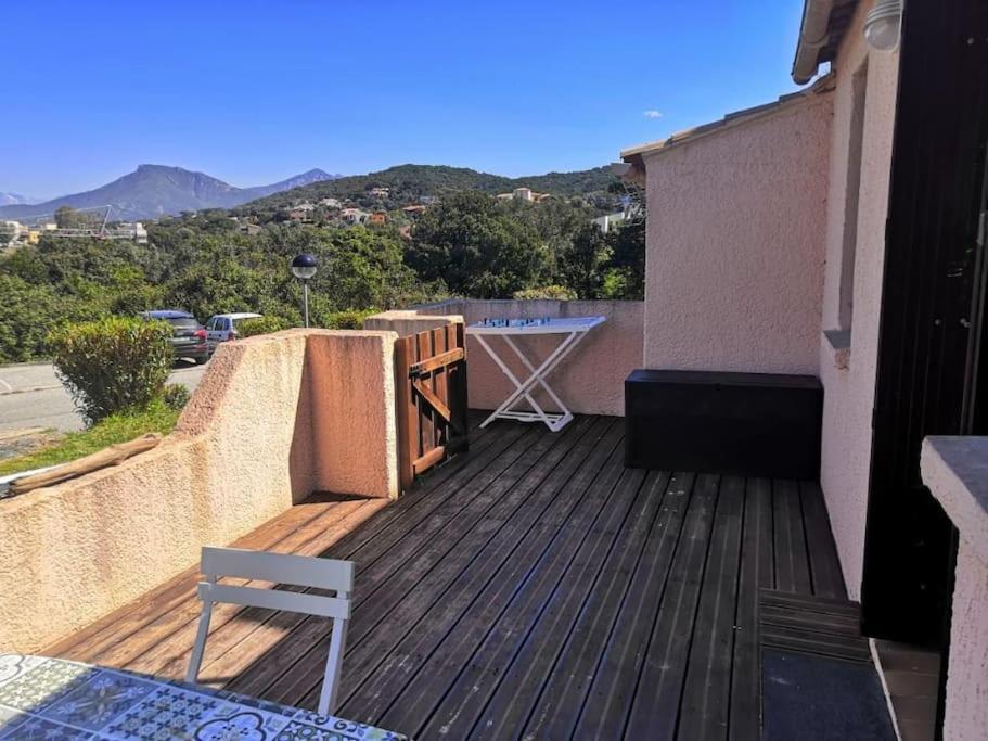 Porticcio Tres Joli T2 Climatise & Grande Terrasse A 1Km De La Plage Zewnętrze zdjęcie